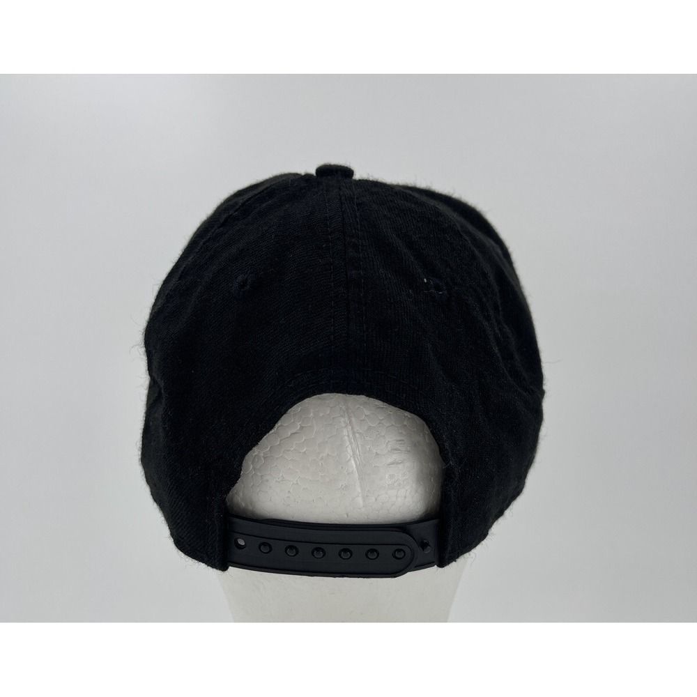 New York Yankees Snapback Hat Cap Logo Black Gold New Era GOLD MLB PIN‎ RARE - Picture 6 of 12